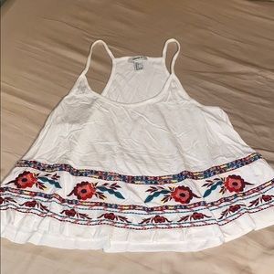 White forever 21 top